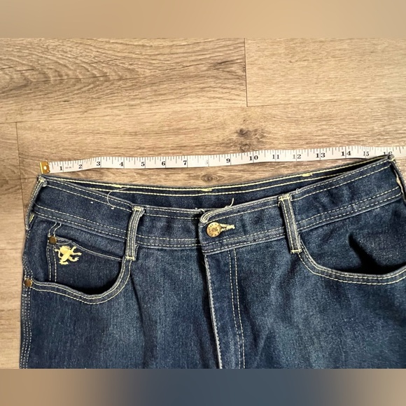 BRAXTON VTG 70’s 80’s Stretch Jeans Women's Dark Wash Sz.36 - Picture 8 of 11